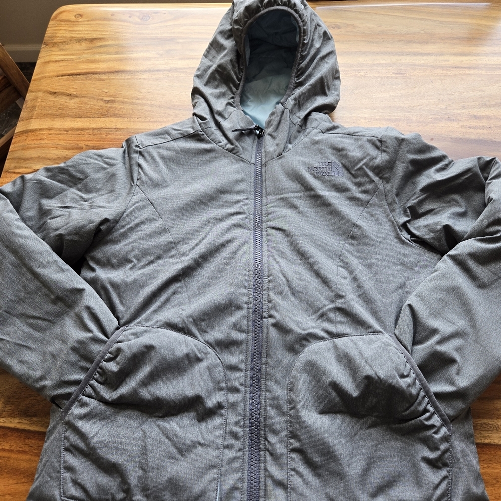 Girls The North Face Reversible Warm Jacket Sz L (14-16) - YOUTH